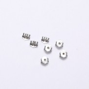 Chốt bạc khuyên tai nữ, bông tai bạc Duyson Silver