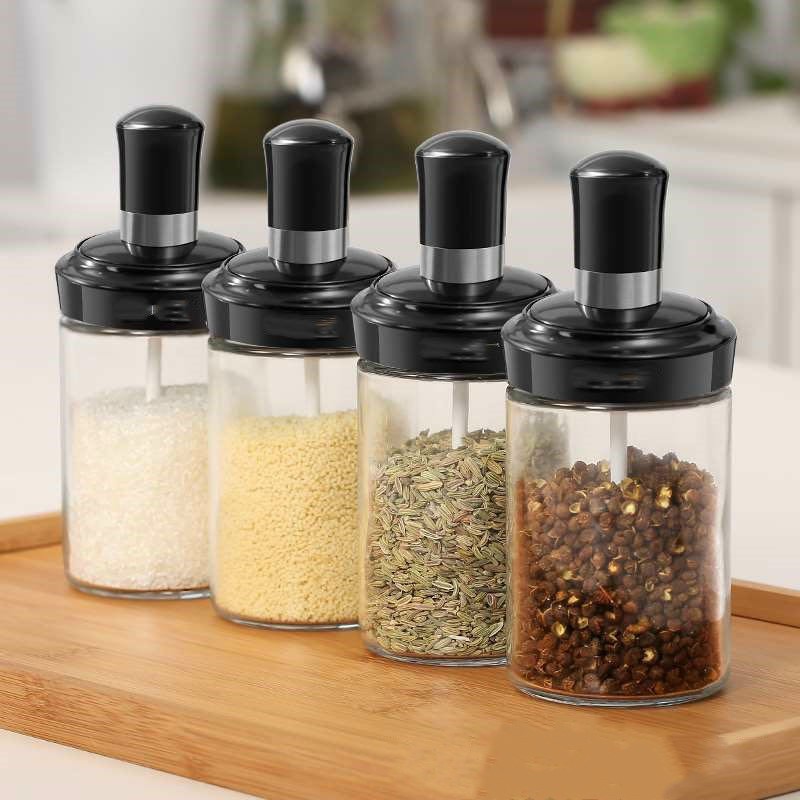 PVN20078 Lọ đựng gia vị kèm muỗng mẫu mới 2021 T2