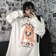 Áo thun tay dài form rộng SMALLBURIED NEKO.SG, Áo thun Streetwear Ulzzang SWT47