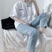 Áo thun tay lỡ form rộng NEKOSG, áo phông form rộng Unisex ATL103