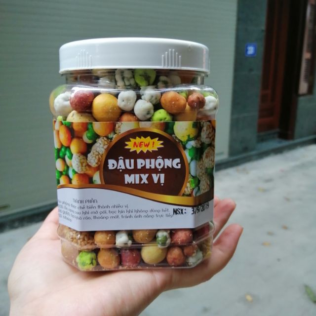 500g đậu phộng mix vị