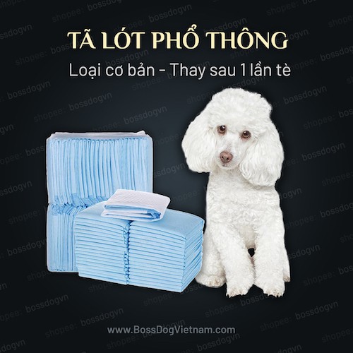 Tã lót vệ sinh chó (loại dùng 1 lần - nhanh gọn) | BossDog