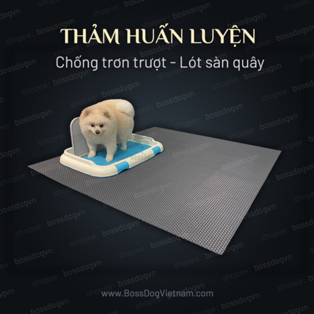  Thảm huấn luyện chó | Chống trơn trượt & Giữ sạch sàn nhà | BossDog