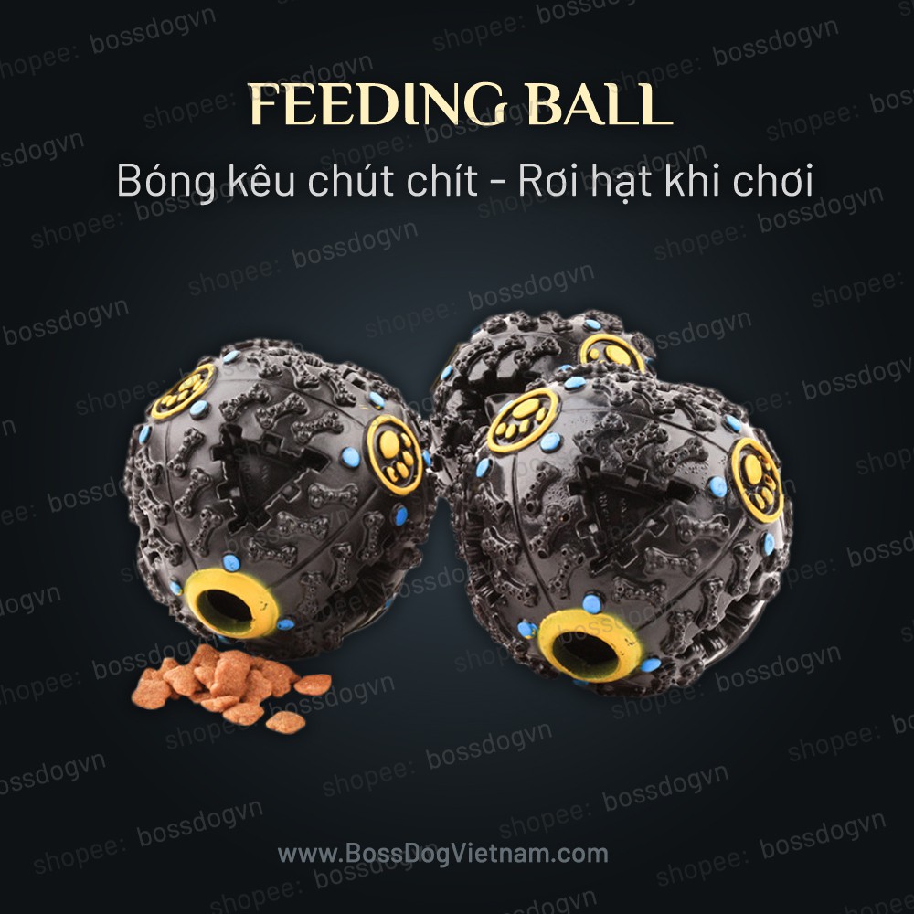 Bóng đồ chơi chó gặm xả stress - Feeding Ball | BossDog