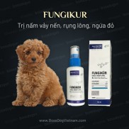 Thuốc trị nấm ngứa vảy nến rụng lông Alkin Fungikur - mọi dòng chó poodle, corgi, pug v.v | BossDog