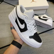 (VY FACTORY) JD1 Low Panda - SC Full Hộp Free Ship có kèm tất và hộp bảo vệ