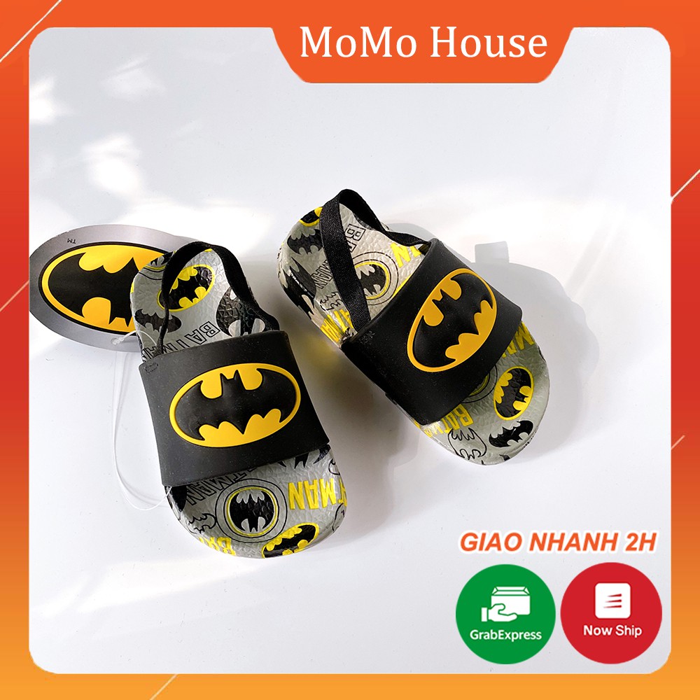 Dép Quai Hậu Bé Trai Siêu Nhẹ Batman MoMo House