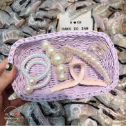 Set 5 Kẹp Tóc Ngọc Trai