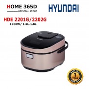 Nồi cơm điện cao tần nồi điện 2 Dung Tích HYUNDAI HDE 2201G Nồi nấu cơm gạo lứt ngon Bảo Hành 12 Tháng