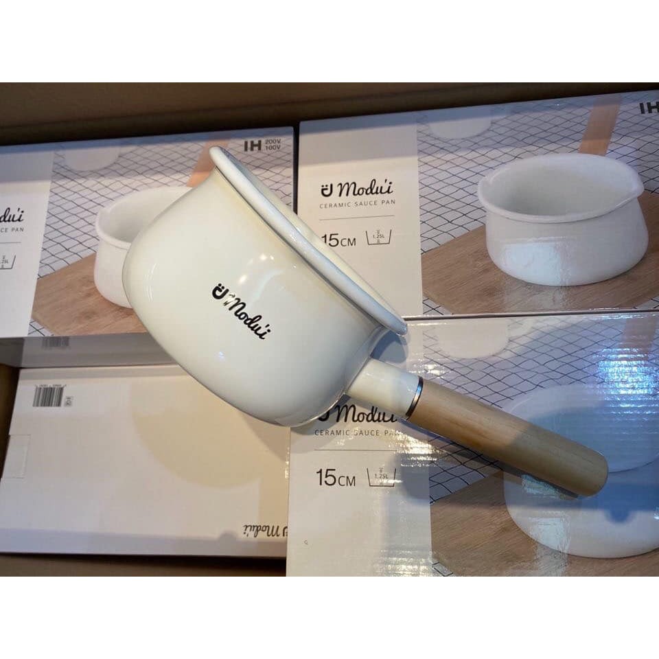 ( Có sẵn) Nồi quánh chất liệu sứ Hàn Quốc