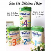 Sữa bột Bledilait Bledina Pháp số 1 2 3 ( DATE 6/2023)