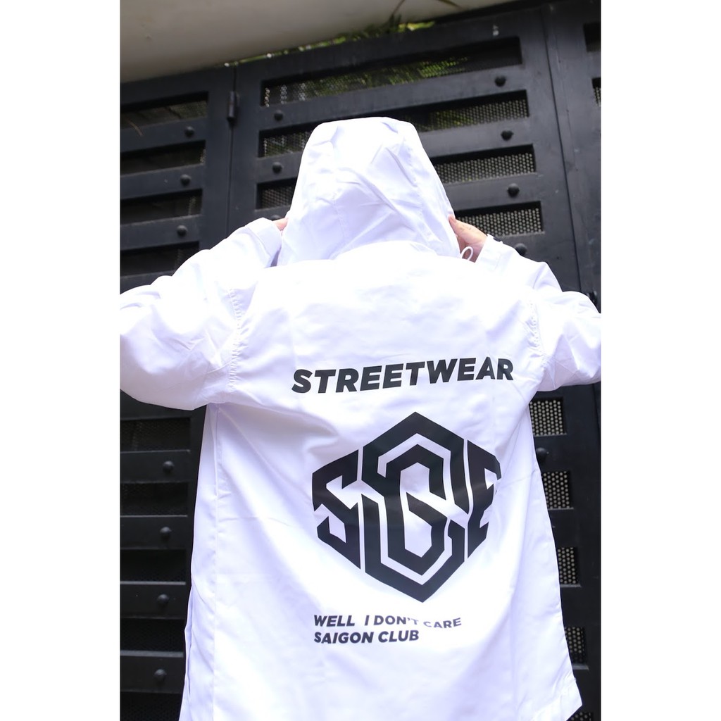 ÁO KHOÁC DÙ 2 LỚP STREETWEAR PHẢN QUANG 7 MÀU UNISEX NAM NỮ