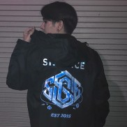 ÁO KHOÁC DÙ 2 LỚP SNOWICE SGES STREETWEAR UNISEX NAM NỮ