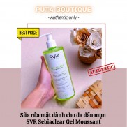 Sữa rửa mặt dành cho da dầu mụn SVR