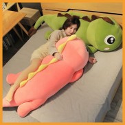 Gấu bông to khổng lồ khủng long đuôi tim gối ôm hình thú giá rẻ kích thước 55cm - 1m8