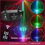 Đèn Laser 9 mắt cảm biến theo nhạc cao cấp| Đèn Laser Vũ Trường Phòng Bay Phòng Karaoke