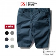 [MUA 2 GIẢM 30K] Quần Short KaKi Nam 5S (6 màu), Kaki Giấy, Thấm Hút Mồ Hôi, Co Giãn Tốt (QSK21002-05)