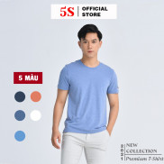 Áo Thun Nam Tay Ngắn 5S Premium (6 màu), Chất Liệu Thun Mềm, Mát, Bền Màu (TSO21004-01).