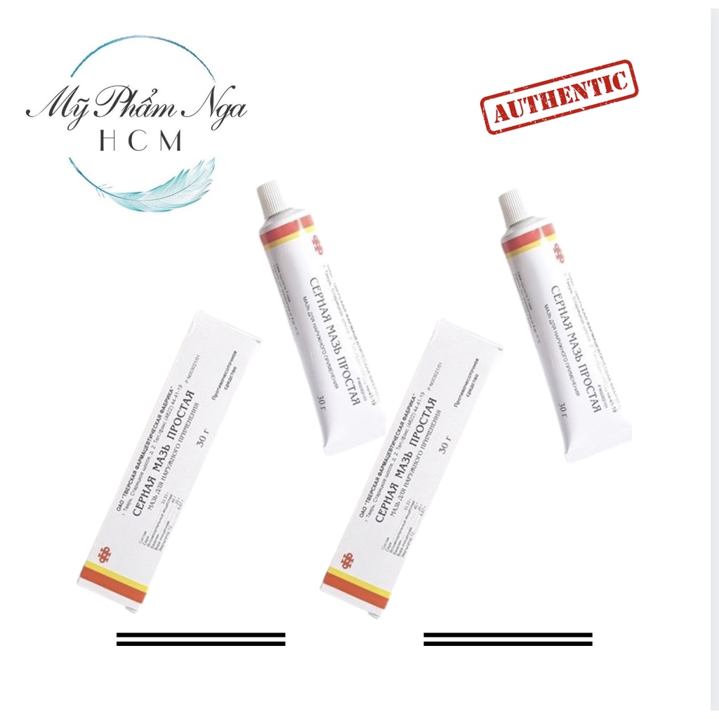 Kem Lưu huỳnh Cephar chấm mụn bọc, mủ,trứng cá  Mỡ lưu huỳnh mụn Nga