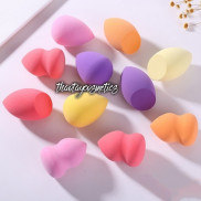 Mút trang điểm tán kem nền hồ lô, giọt nước, vát chéo Makeup Sponge (màu ngẫu nhiên)