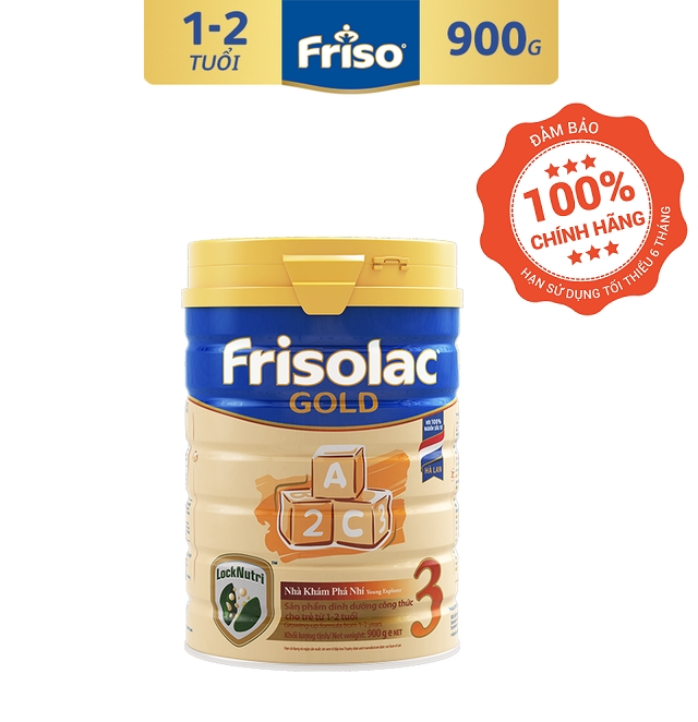 Sữa Bột Frisolac Gold 3 900g