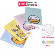 Sổ tay ghi chép Deli x Kakao Friends -112 trang -giấy 80g -Khổ 180x130mm-SZ030