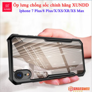 Ốp lưng Iphone 7 Plus ,8 Plus,X,XS,XR,XS Max,11 Pro max,SE 2020,12,12 Pro Max,12 Mini chống sốc chính hãng XUNDD