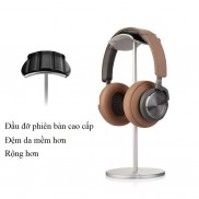 Giá treo tai nghe chụp tai nhôm nguyên khối đầu đỡ bọc da Crossline chính hãng TREOTAI-CR