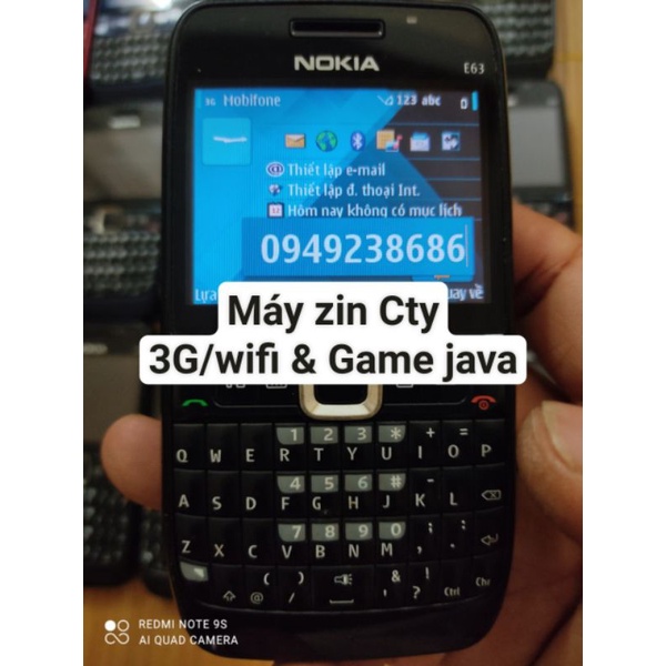 Nokia - E63 Cty zin đẹp