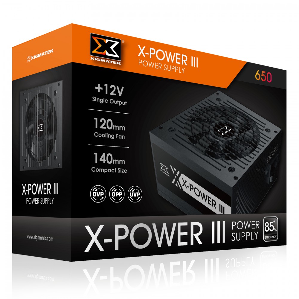 Nguồn máy tính XIGMATEK X-POWER II 650