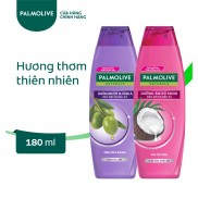 Dầu gội có dầu xả Palmolive Naturals suôn mượt và dưỡng ẩm thiên nhiên 180ml