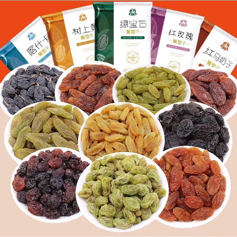 Nho Khô Tân Cương Mix Vị ( 250 g )