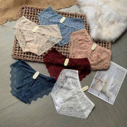 Quần lót ren Thái form to lưng cao -Quần chip nữ sexy vải ren mềm mại gợi cảm
