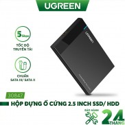 Hộp đựng ổ cứng 2.5 inch SSD, HDD hỗ trợ 6TB,chuẩn SATA UGREEN US221 vỏ nhựa ABS - Hàng phân phối chính hãng