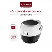 Nồi Cơm điện tử CUCKOO 1,8 lít CR-1010FB 1.8 lít đen trắng - Nhỏ gọn thời trang - Hàng chính hãng