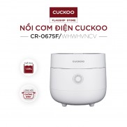 Nồi cơm điện tử CUCKOO CR-0675F phiên bản quốc tế 1,08 lít - Hàng chính hãng