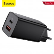 Bộ sạc nhanh USB Baseus 65W GaN2 4.0 3.0 hỗ trợ SCP siêu tăng áp cho iPhone 11 Pro Max iPad Pro Macbook Pro Xiaomi Samsung Huawei