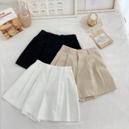 Quần short đũi cạp chun sau ống xòe dáng váy nhiều màu hàng đẹp