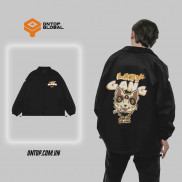 Áo khoác dù cổ bẻ Jacket Lazy Gang local brand ONTOP
