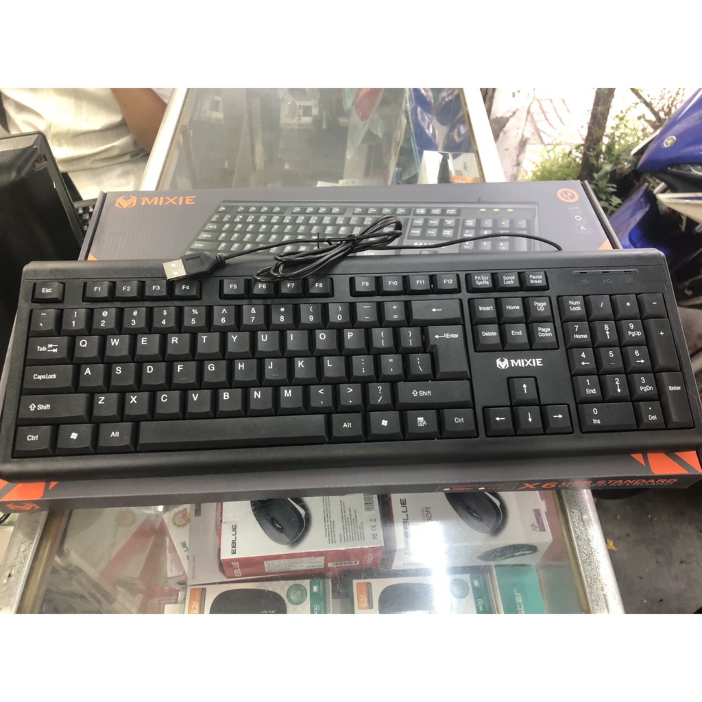 Bàn phím có dây MIXIE X6 - Chính Hãng - Bảo Hành 12 Tháng.