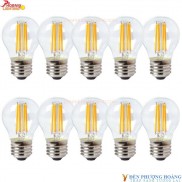 Bóng đèn: Combo 10 bóng đèn led edison G45