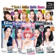  Thuốc Nhuộm Tóc gội nhuộm Hello Bubble Foam Mise En Scene mẫu Black pink