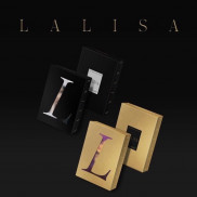 Chính Hãng Lisa Lalisa Blackpink  hộp ảnh Vàng đen
