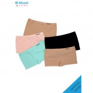 Combo 05 quần lót Misaki seamless dáng boxer mặc trong váy - 9322
