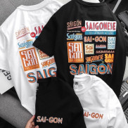 ÁO THUN SÀI GÒN dành cho nam nữ Chất cotton siêu đẹp