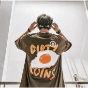 Áo Thun Dirty Coins Oops La T-Shirt Áo tay lỡ Hình In Ốp La