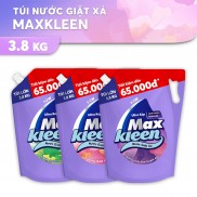 Túi Nước Giặt Xả Maxkleen 3.8kg (MỚI)