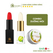 Combo Dưỡng Môi Giúp Môi Hồng Xinh Cỏ Mềm