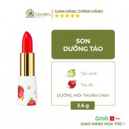 Son Dưỡng Môi Táo Hữu Cơ Thiên NhiênHết Khô Nẻ Chống Lão Hóa Cỏ Mềm 4g