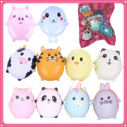 Squishy thú ú Sanqi Elan chính hãng nhiều mẫu siêu chậm tăng kèm bao bì
